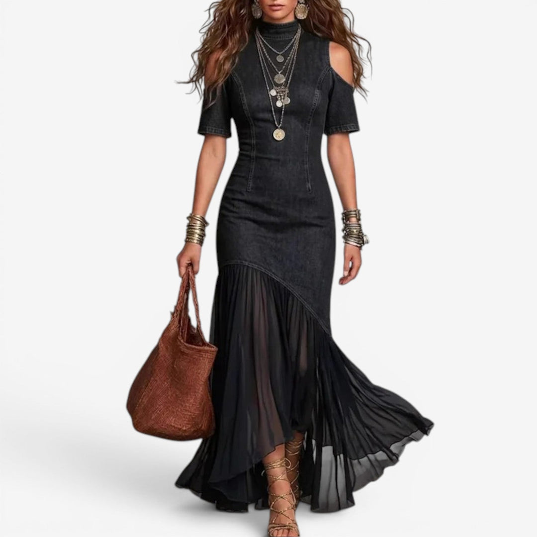 Anastasia - Elegant Pleated Dress
