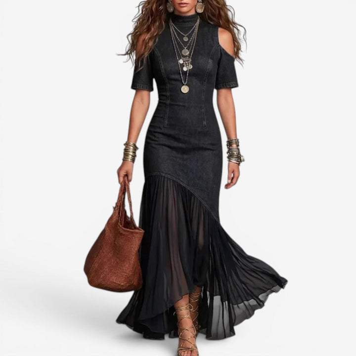 Anastasia - Elegant Pleated Dress