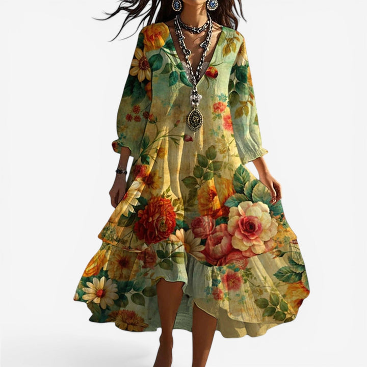 Quinn - Airy Floral Dress