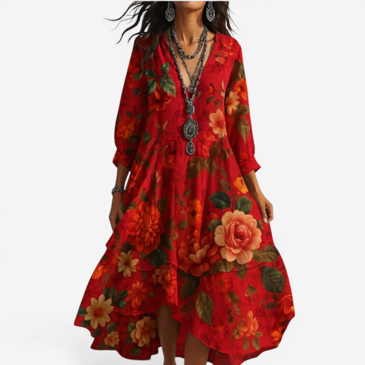 Quinn - Airy Floral Dress