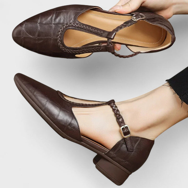 Madeline - Elegant Leather Sandals