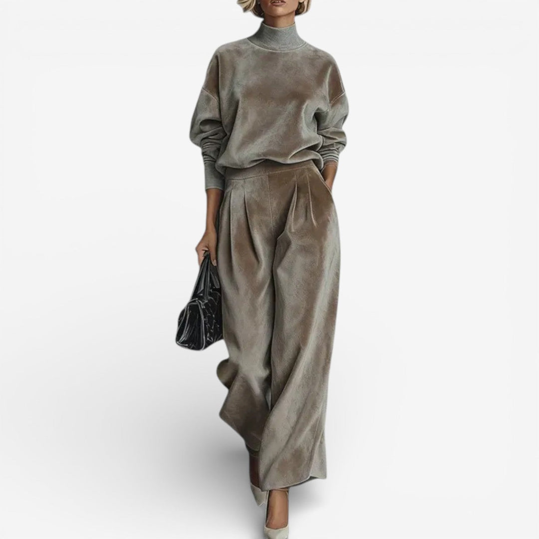 Eliza - Soft Textured Suit Set