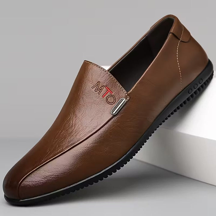 Nico - Sleek Leather Loafer