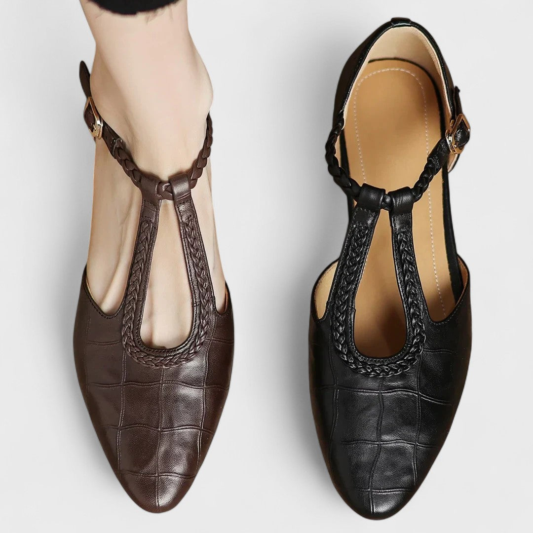 Madeline - Elegant Leather Sandals