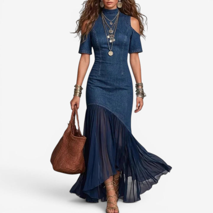 Anastasia - Elegant Pleated Dress