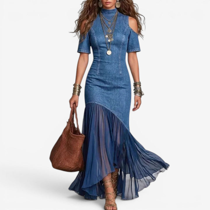 Anastasia - Elegant Pleated Dress