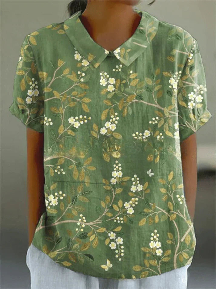Lana - Breezy Linen Blouse