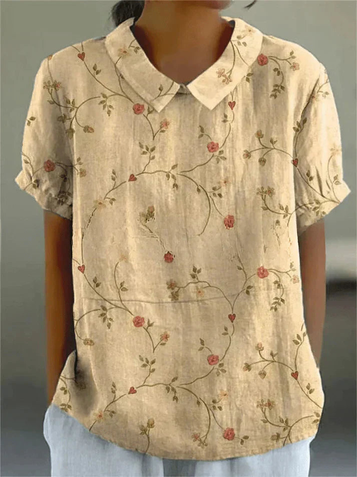 Lana - Breezy Linen Blouse
