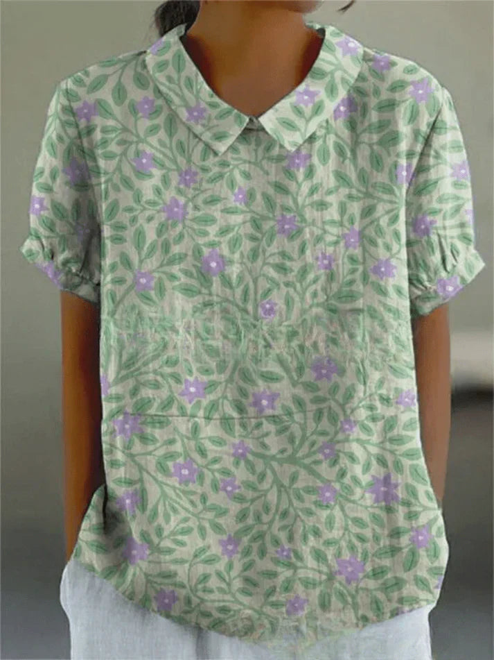 Lana - Breezy Linen Blouse