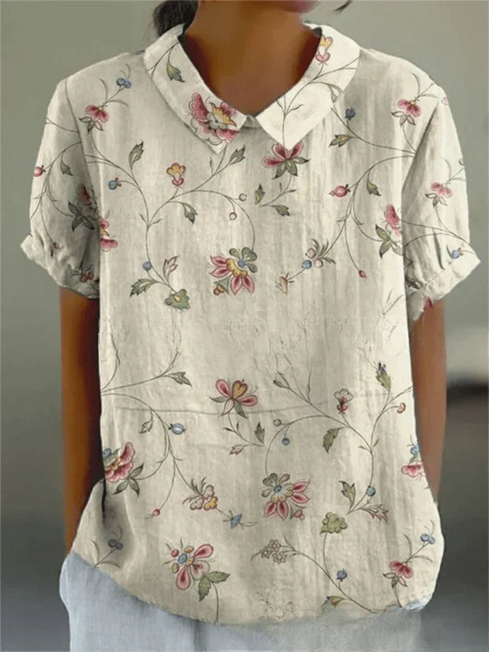 Lana - Breezy Linen Blouse