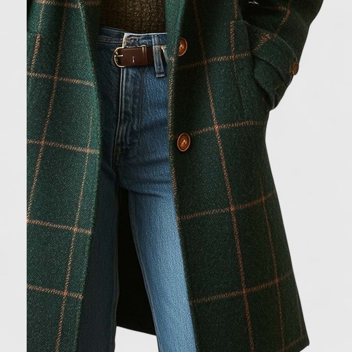 Megan - Cozy Checked Coat