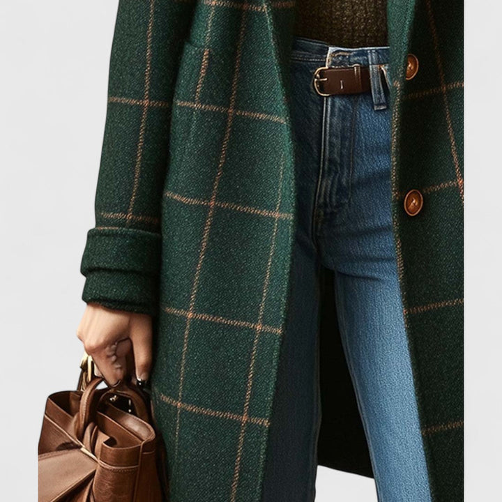 Megan - Cozy Checked Coat