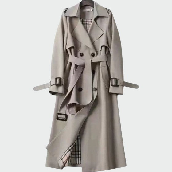 Elizabeth - Polished Cotton Trench