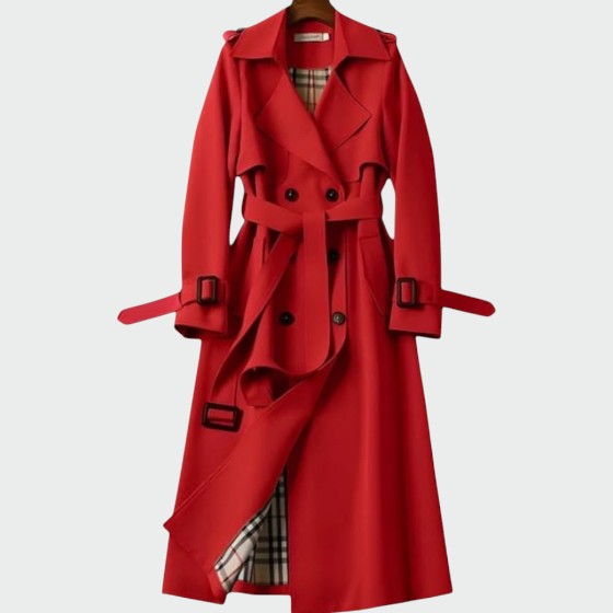 Elizabeth - Polished Cotton Trench