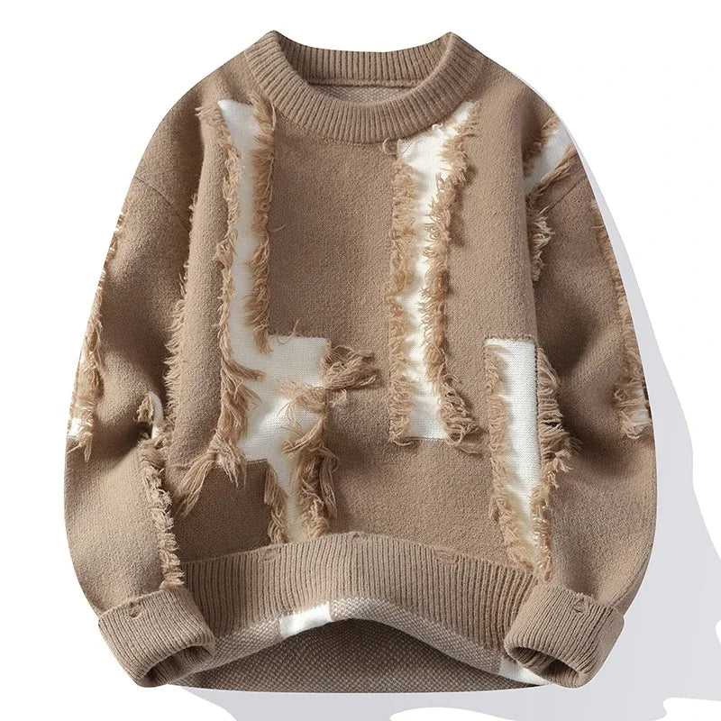 Vincent - Cozy Distressed Sweater