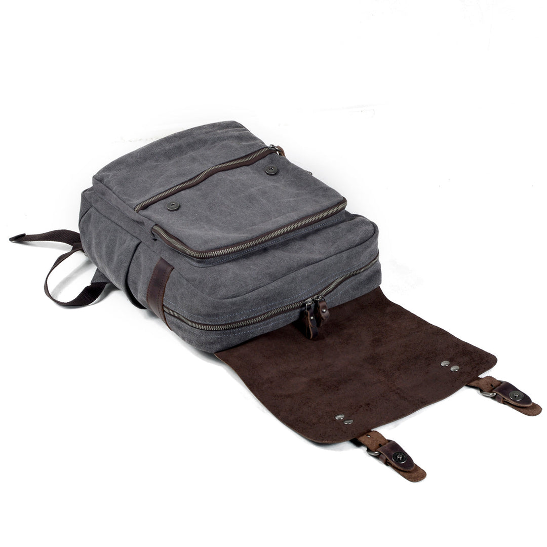 Ellis - Rugged Canvas Backpack