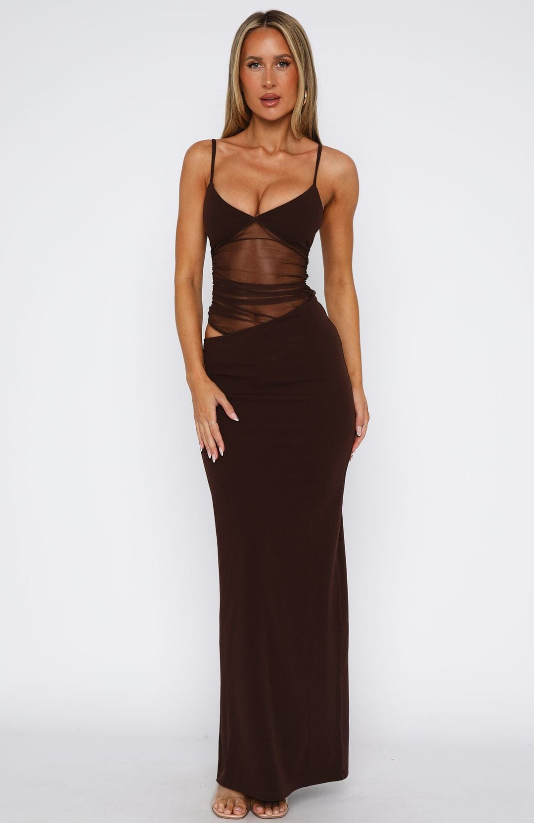 Elsie - Sleek Velvet Dress