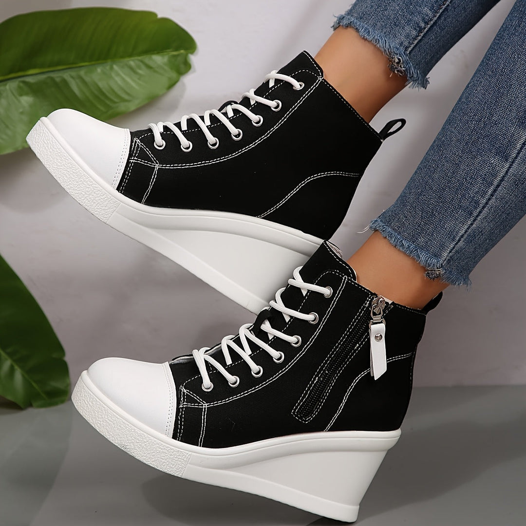 Penelope - Stylish Wedge Sneakers