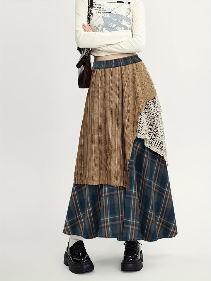 Heather - Cozy Layered Skirt