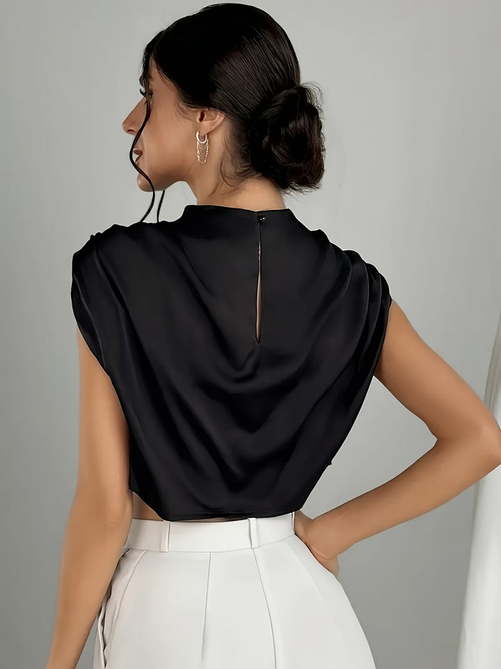 Pearl - Elegant Satin Blouse