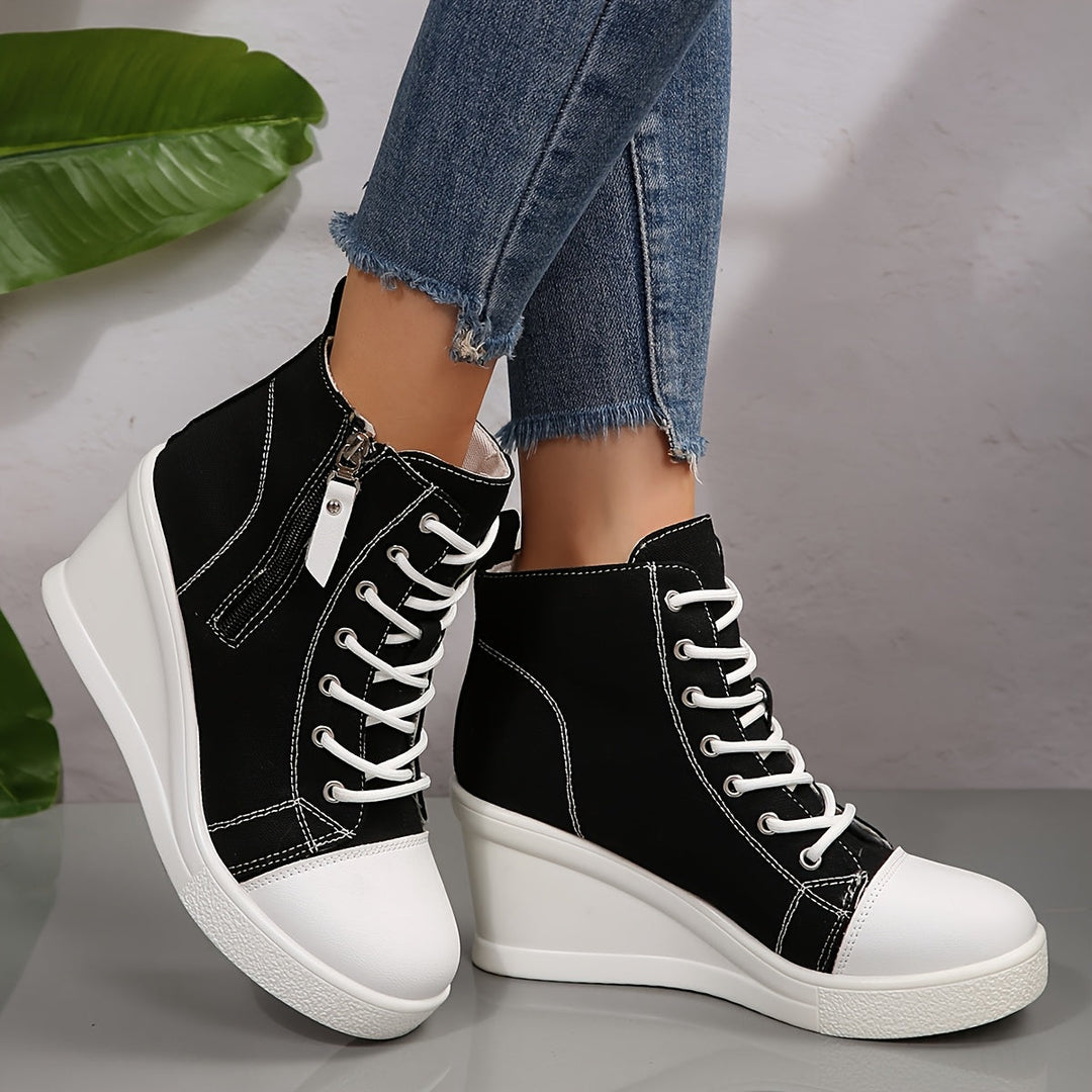 Penelope - Stylish Wedge Sneakers