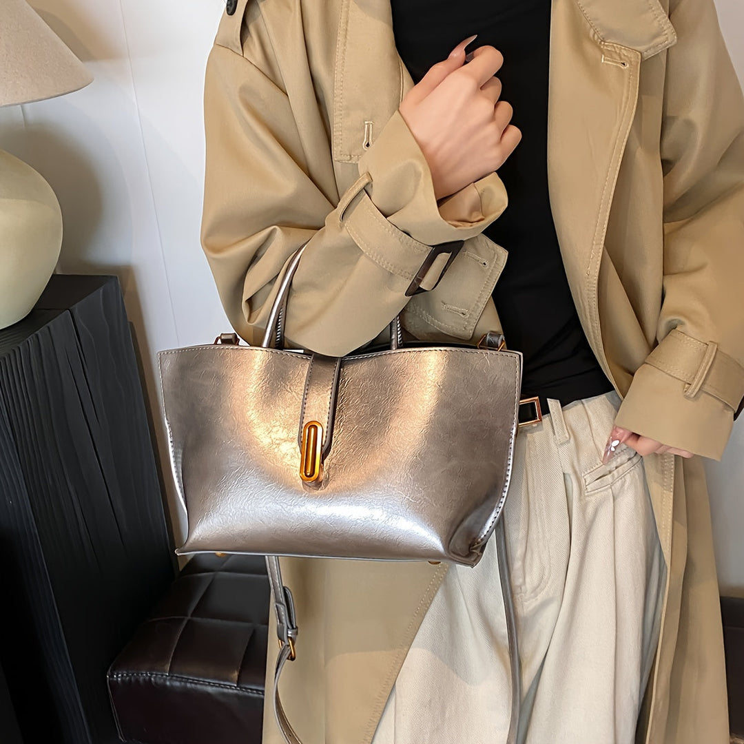 Zara - Glossy Chic Tote