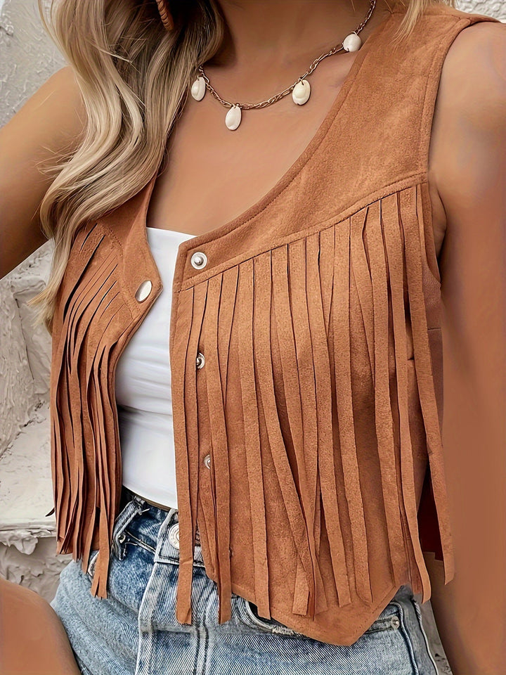 Anastasia - Soft Suede Vest