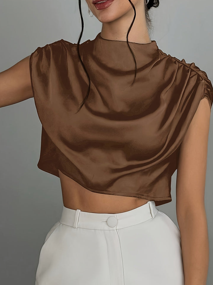 Pearl - Elegant Satin Blouse