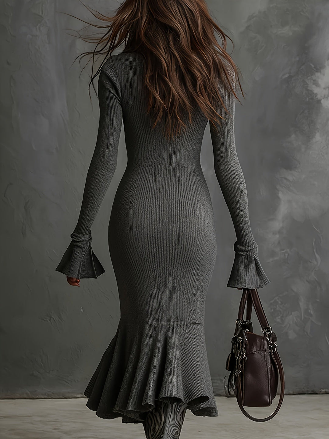 Yasmin - Silken Flare Dress
