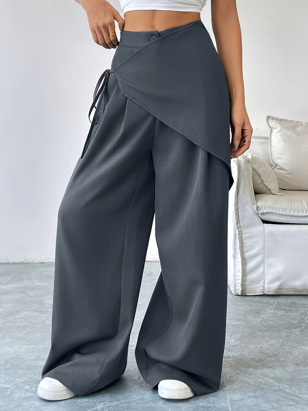 Maya - Fluid Wrap Pants
