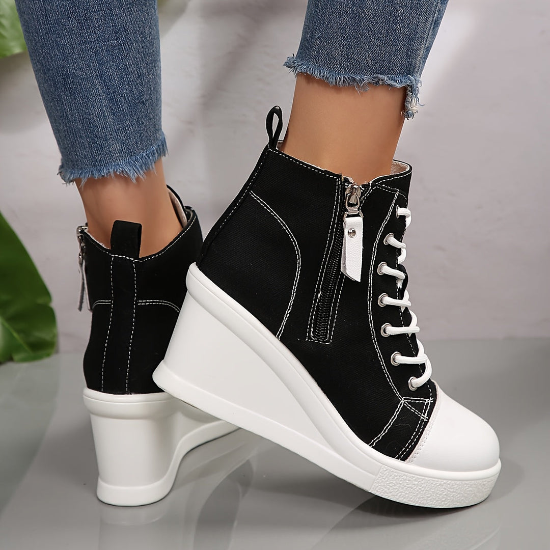 Penelope - Stylish Wedge Sneakers
