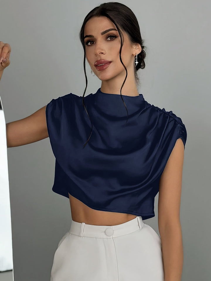 Pearl - Elegant Satin Blouse