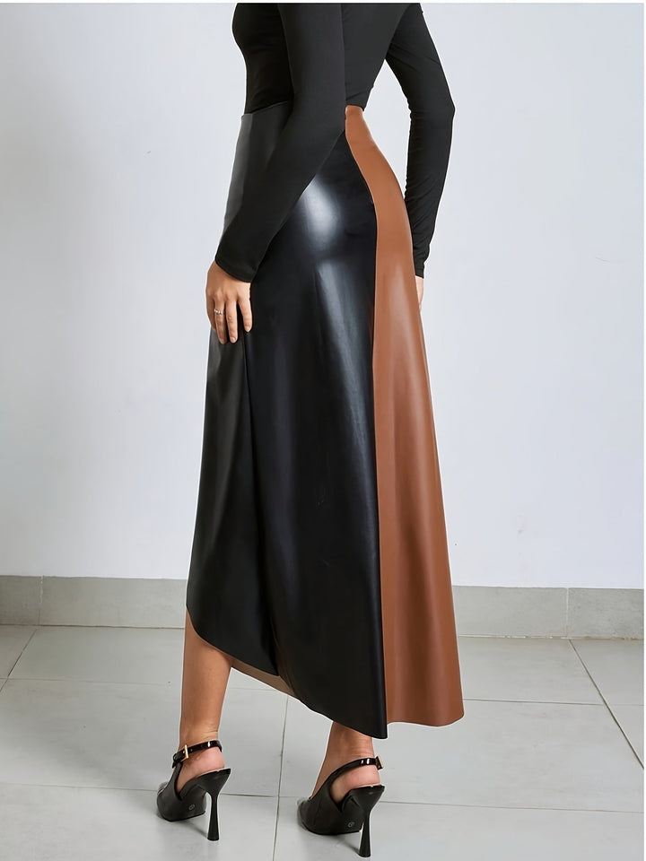 Yuri - Sleek Leather Skirt