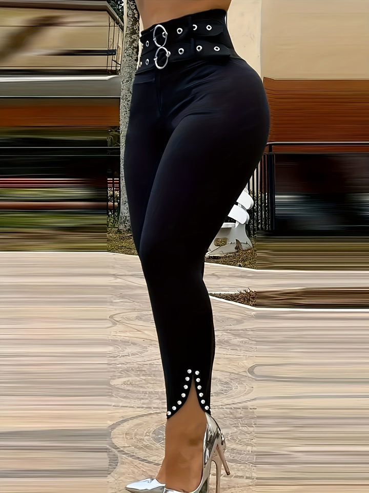 Fatima - Sleek High-Waisted Pants