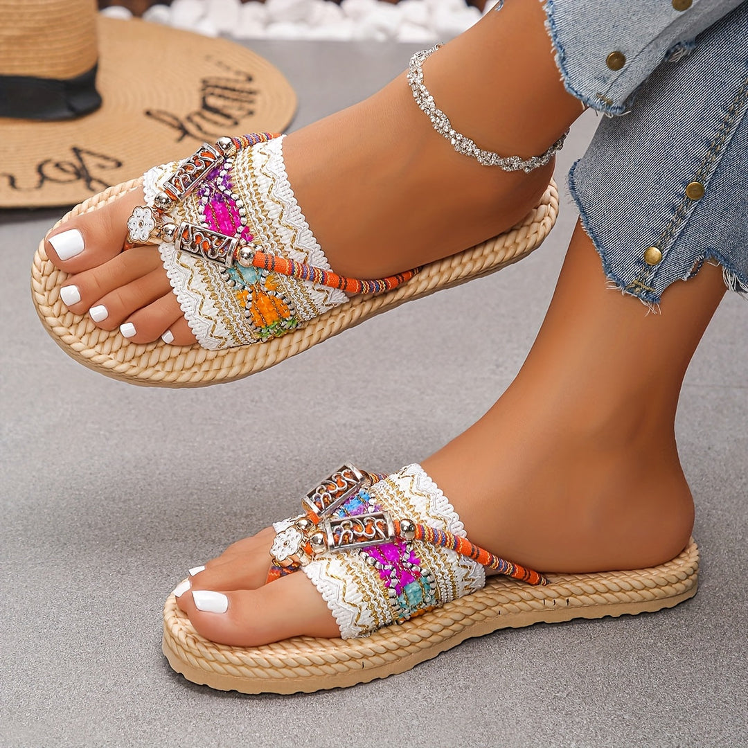 Veda - Cozy Woven Sandals