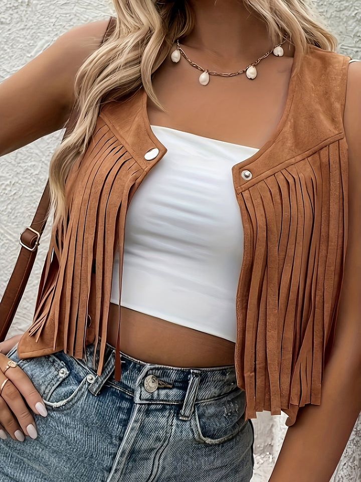 Anastasia - Soft Suede Vest