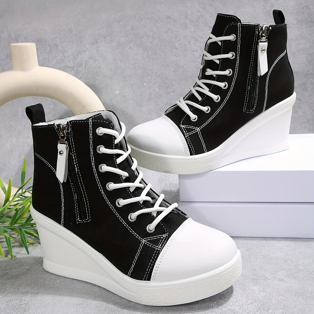 Penelope - Stylish Wedge Sneakers