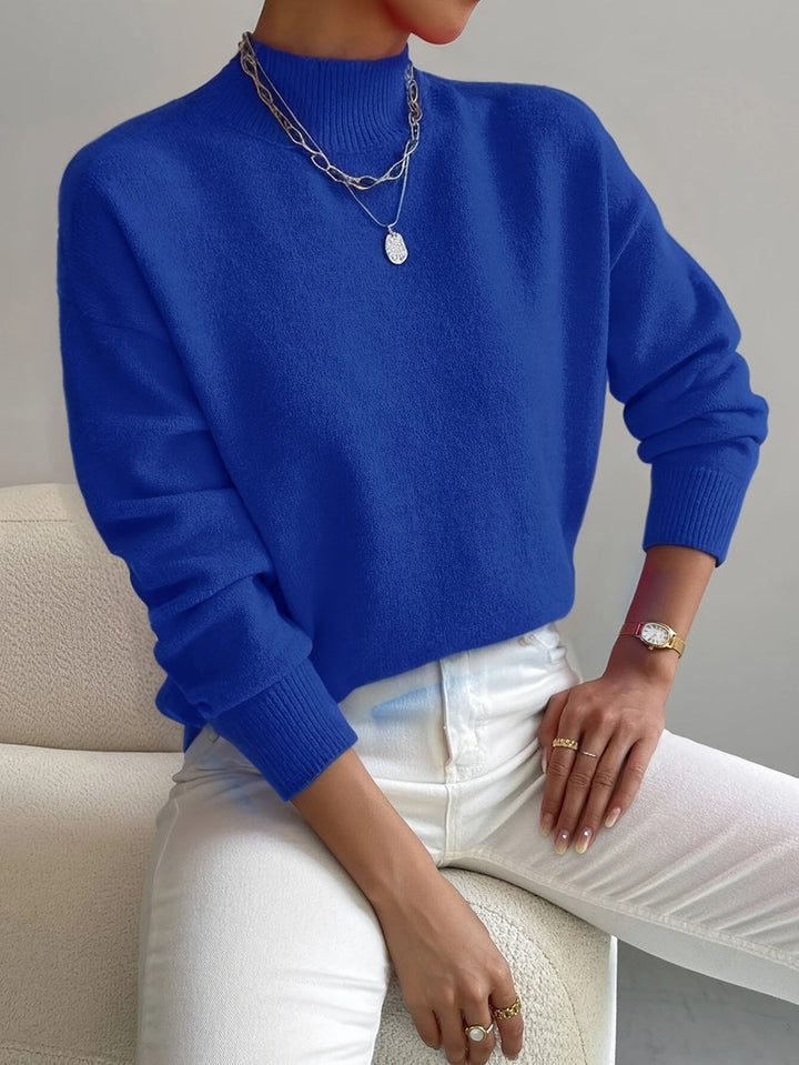 Georgia - Plush High-Neck Sweater