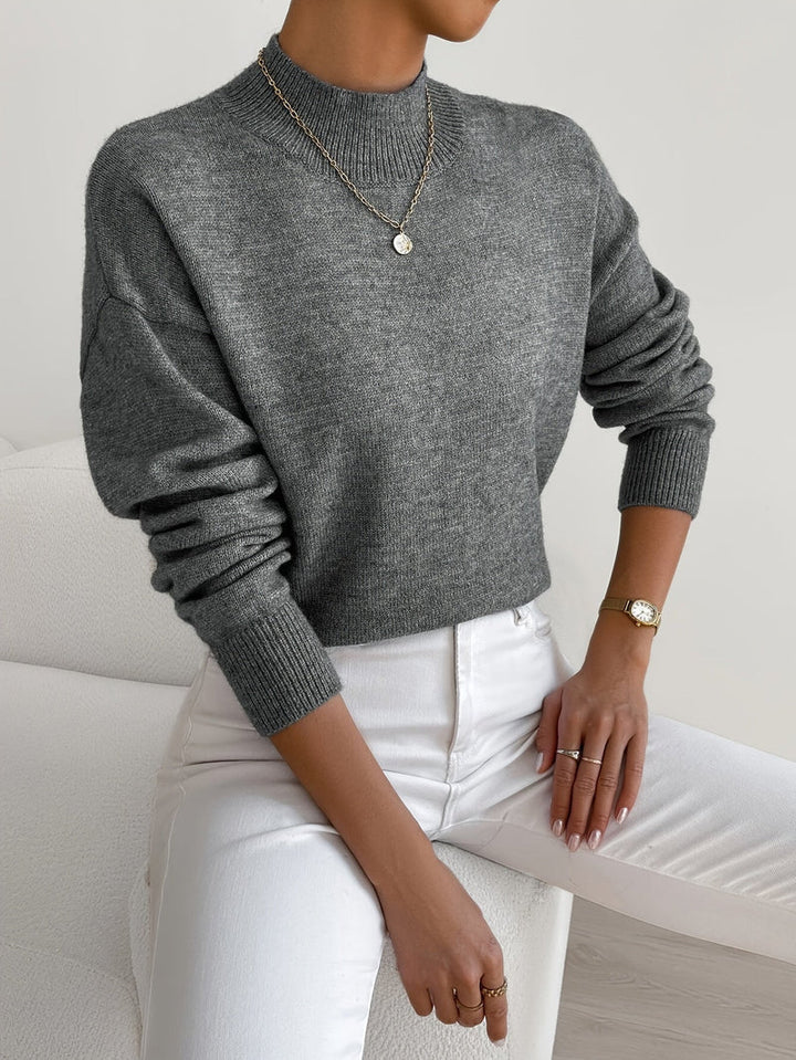 Georgia - Plush High-Neck Sweater