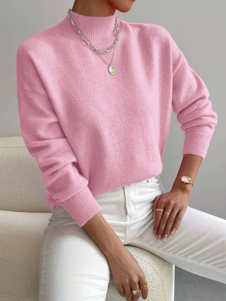 Georgia - Plush High-Neck Sweater
