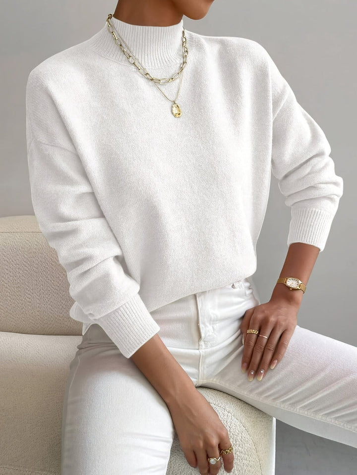 Georgia - Plush High-Neck Sweater