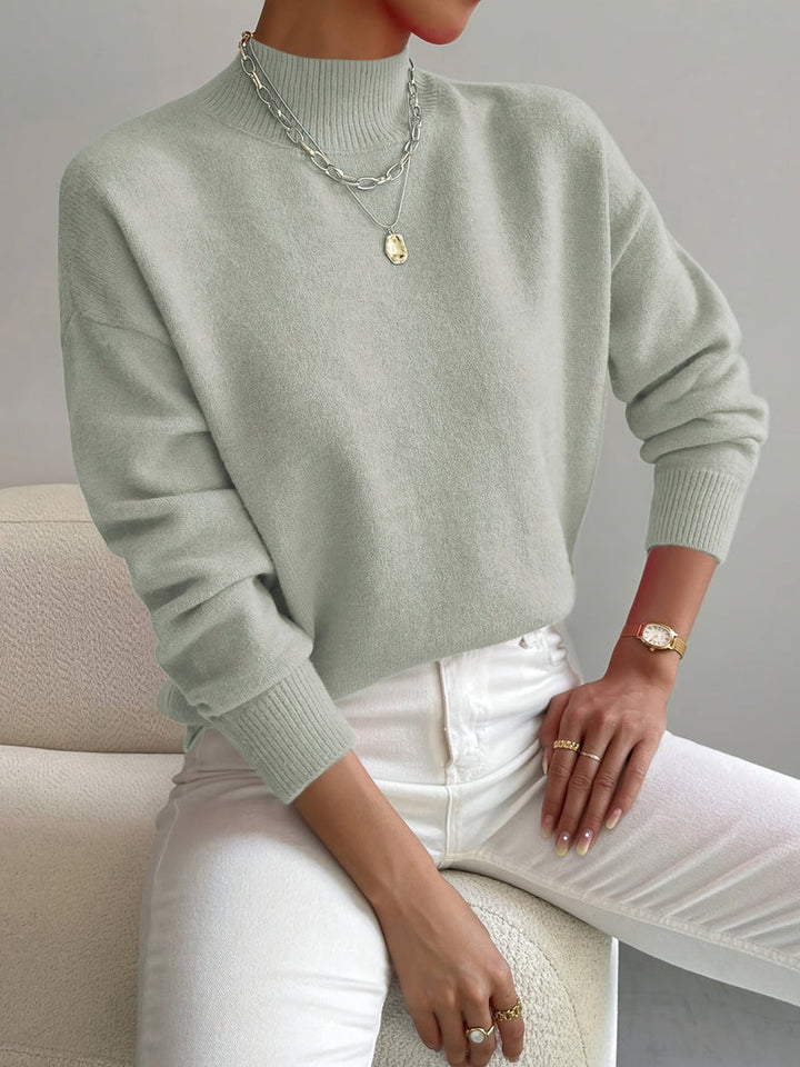 Georgia - Plush High-Neck Sweater