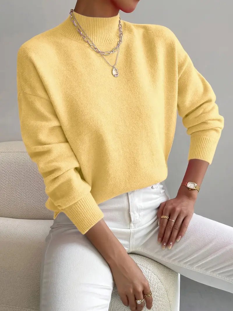 Georgia - Plush High-Neck Sweater