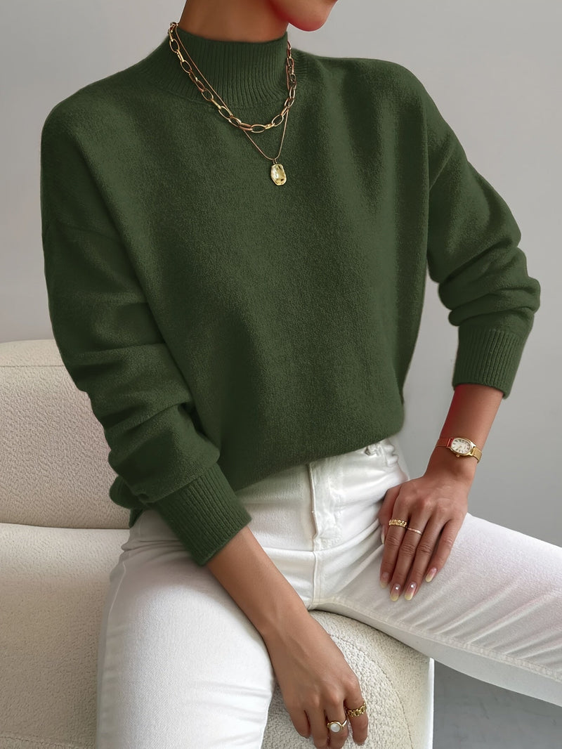 Georgia - Plush High-Neck Sweater