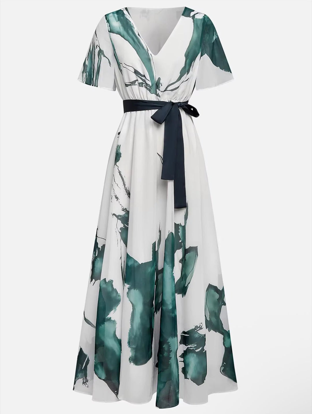 Quilla - Flowing Silk Dress