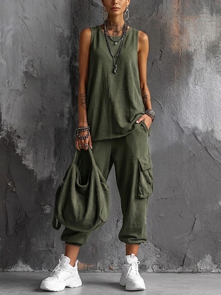 Yelena - Soft Jersey Outfit Set