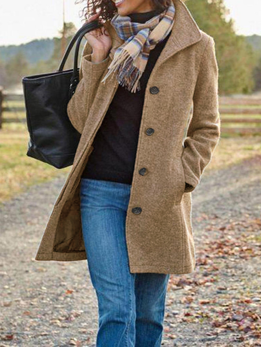 Quiana - Elegant Wool Coat