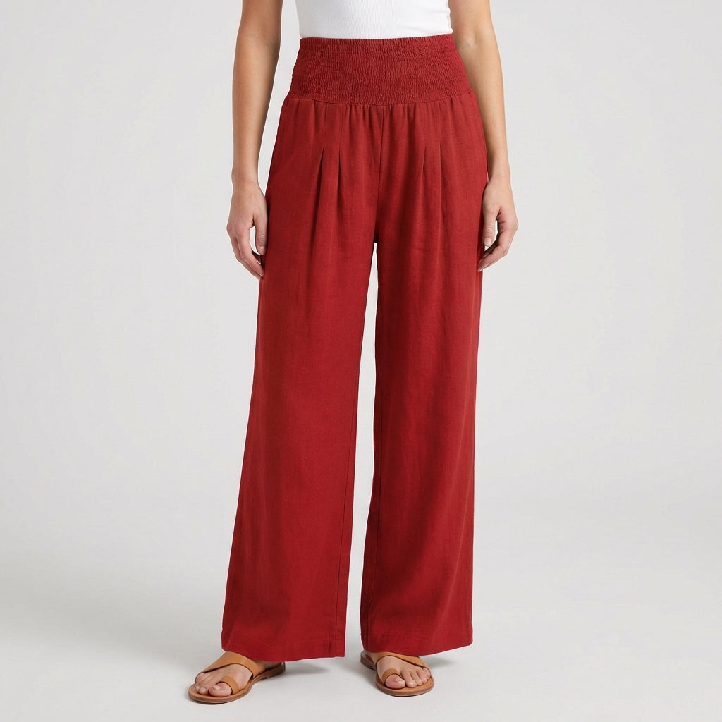 Cindy - Silky Wide-Leg Pants