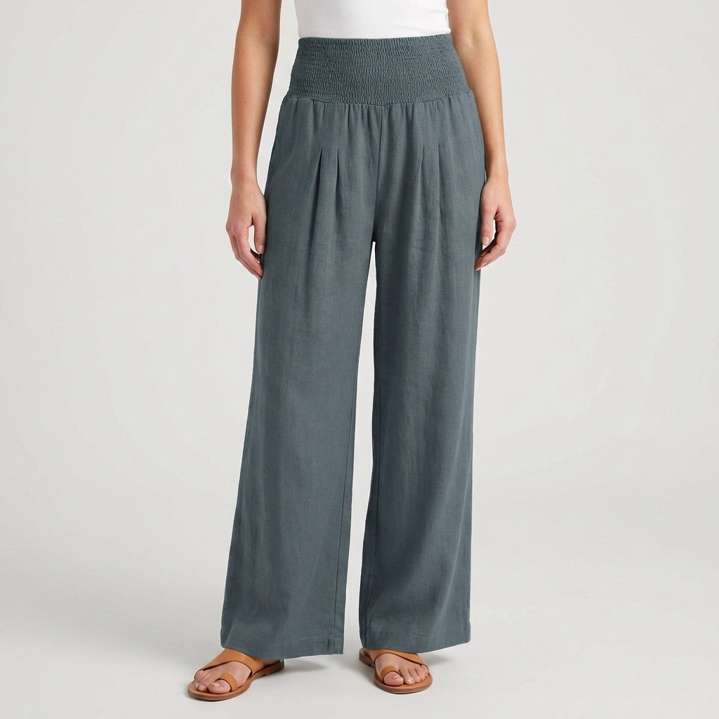 Cindy - Silky Wide-Leg Pants