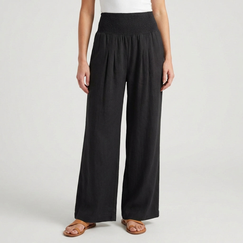 Cindy - Silky Wide-Leg Pants